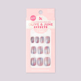 Fairy Velvet | Extra Short | Squoval - Tab Press-On