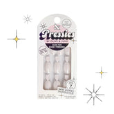 Marshmallow Puff Chrome - Pressies | Short Medium | Round