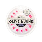 Stevie Puffy Flower - Press On | Short | Round