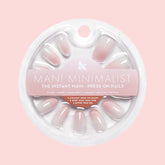 Rose Gradient Shimmer - Press-On | Medium | Oval