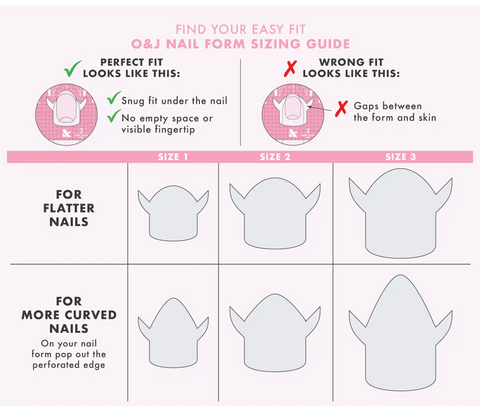 Easy Fit Nail Forms Pack