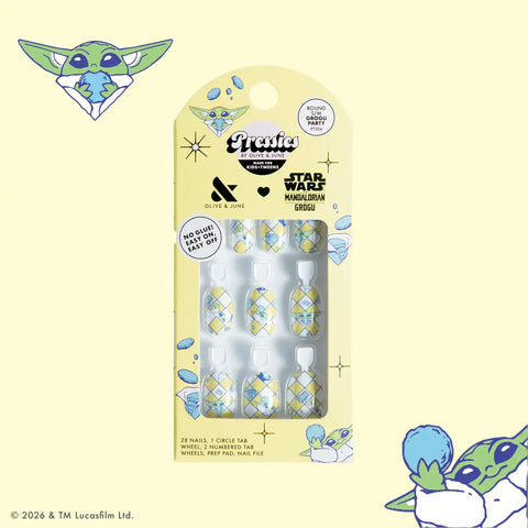 Grogu Party - Pressies | Short Medium | Round