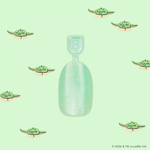 Grogu Green Velvet  - Pressies | S/M | Round