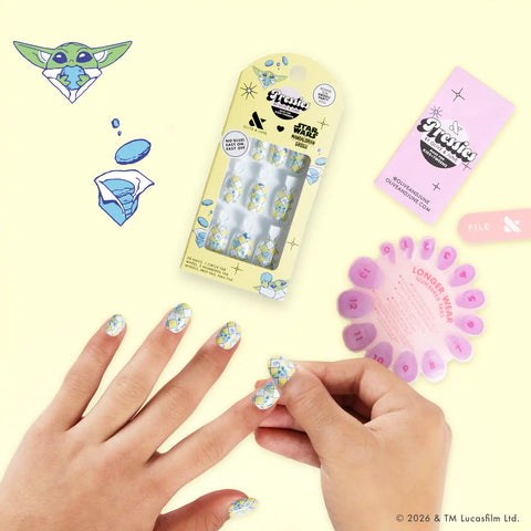 Grogu Party - Pressies | Short Medium | Round