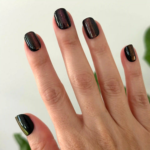Mocha Velvet - Press On | Extra Short | Squoval