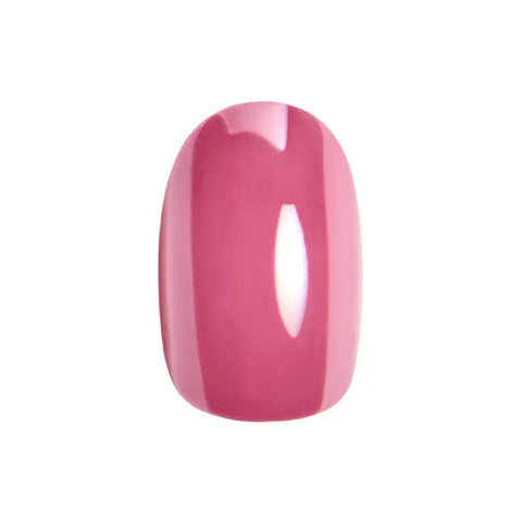Hot Pink Chrome - Press On | Extra Short | Round