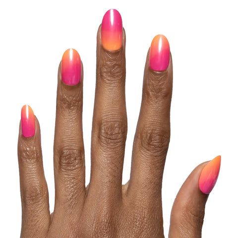 Sunset Blvd Chrome - Press On | Medium | Oval