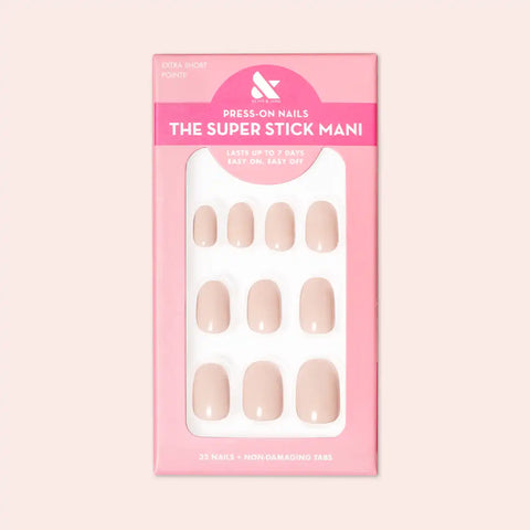 Pointe | Extra Short | Round - Tab Press-On