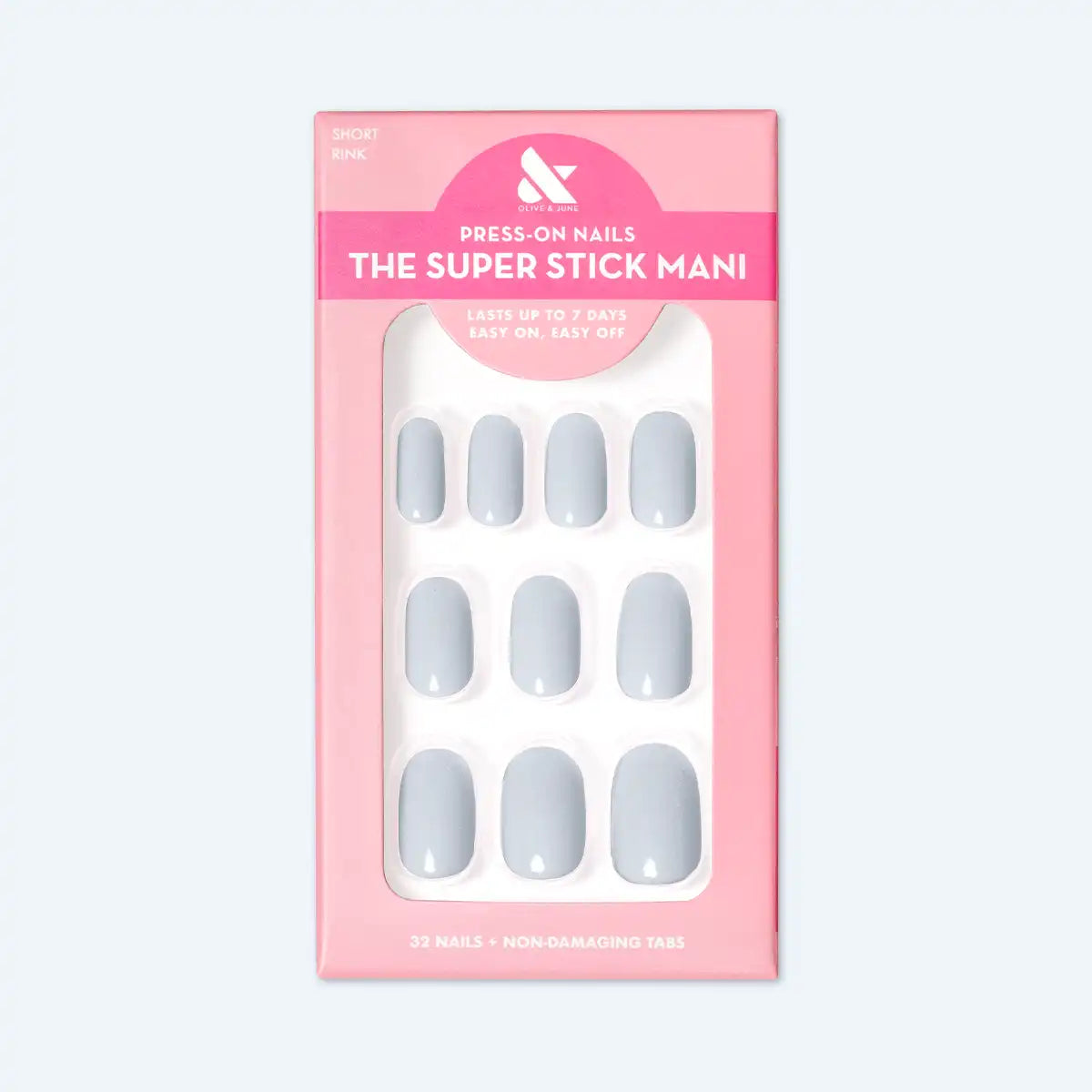 Rink | Short | Round - Tab Press-On