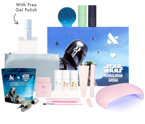 The Mandalorian and Grogu Gel Mani Pre Set System