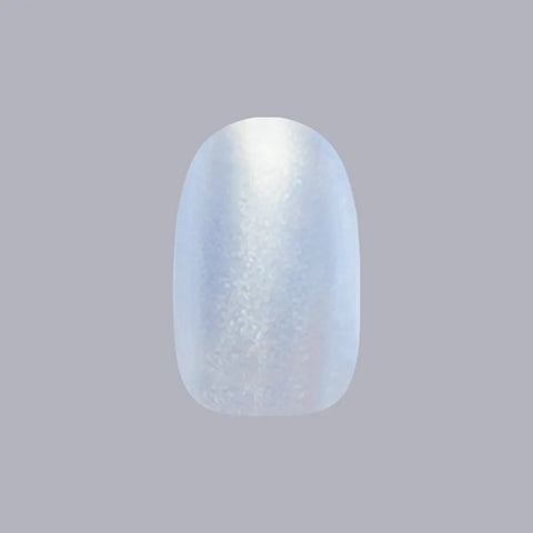 Sky Chrome - Press-On | Short | Round