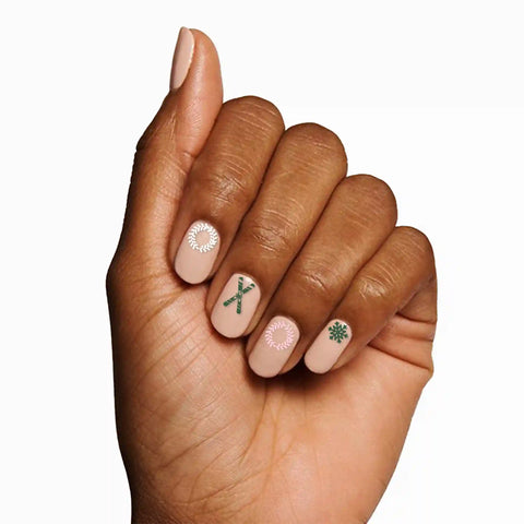 O&J Cozy Lodge Nail Art Stickers