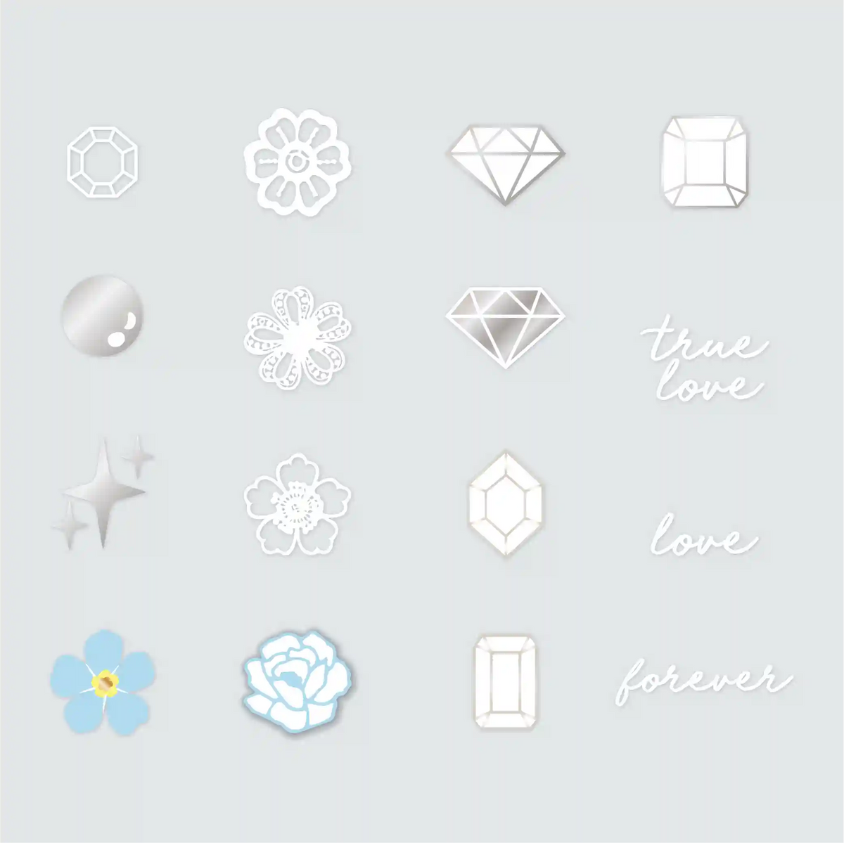 For the Bride Nail Art Stickers