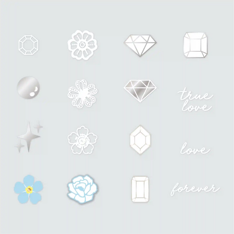 For the Bride Nail Art Stickers